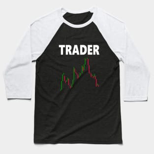 Trader Forex Market Baseball T-Shirt